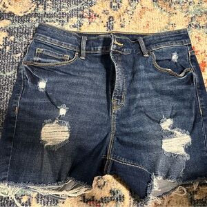 old navy high rise secret slim pockets cutoffs